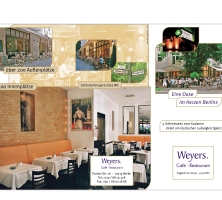 Restaurant Weyers - Unternehmensflyer